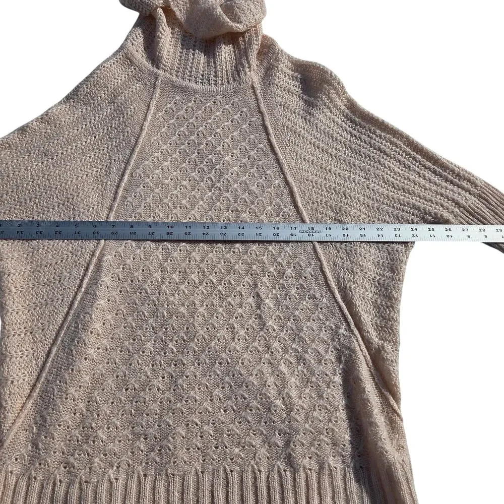 Apt. 9 woman's pink cowl neck sweater size M.